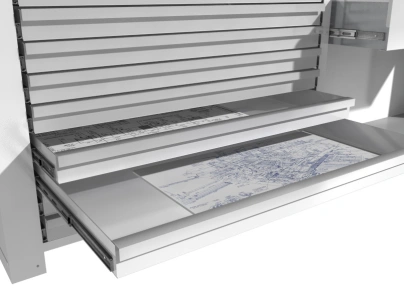 Стеллажи для маркшейдерских карт