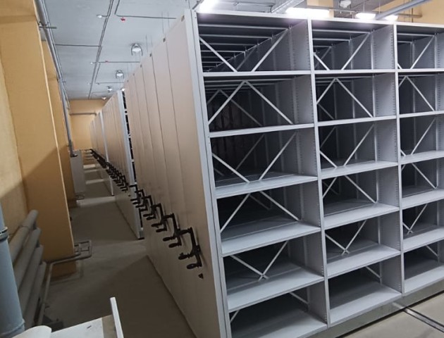 передвижные стеллажи для архива